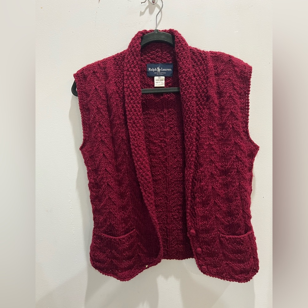 Ralp Lauren wool vest